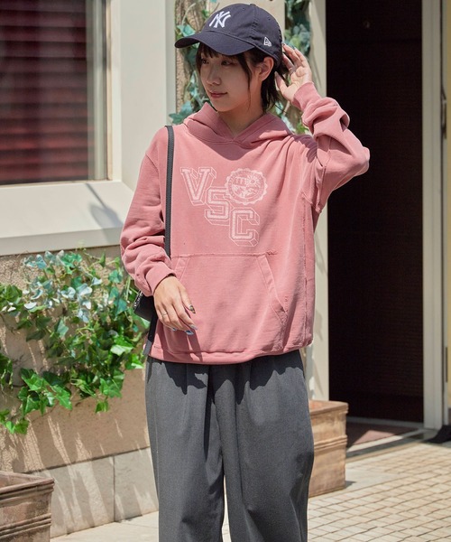 REMI RELIEF/レミレリーフ SP加工 裏毛 パーカー (VSC)（パーカー