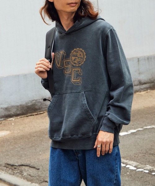 REMI RELIEF レミレリーフ　パーカー　フーディ　後付け　スペシャル加工 REMI RELIEF/レミレリーフ SP加工 裏毛 パーカー (VSC