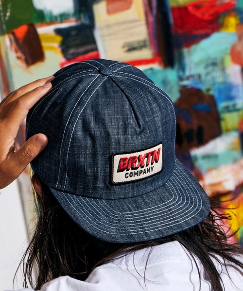 BRIXTON（ブリクストン）の「BRIXTON/ブリクストン PAYMENT MP SNPK キャップ（キャップ・メンズ・ブルー・FREE）」の3枚目の写真