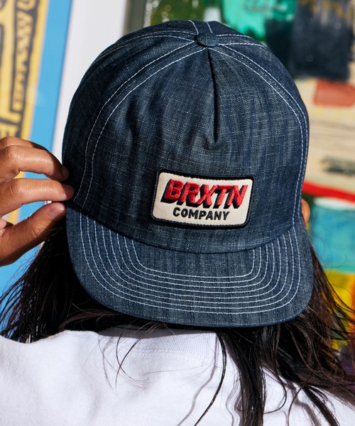 BRIXTON（ブリクストン）の「BRIXTON/ブリクストン PAYMENT MP SNPK キャップ（キャップ・メンズ・ブルー・FREE）」の2枚目の写真