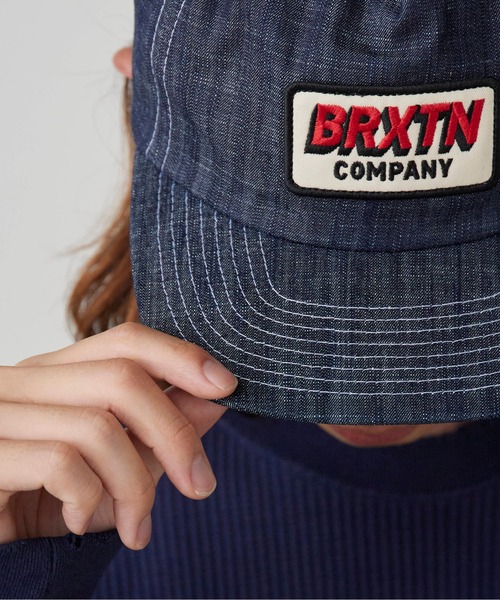 BRIXTON（ブリクストン）の「BRIXTON/ブリクストン PAYMENT MP SNPK キャップ（キャップ・メンズ・ブルー・FREE）」の6枚目の写真