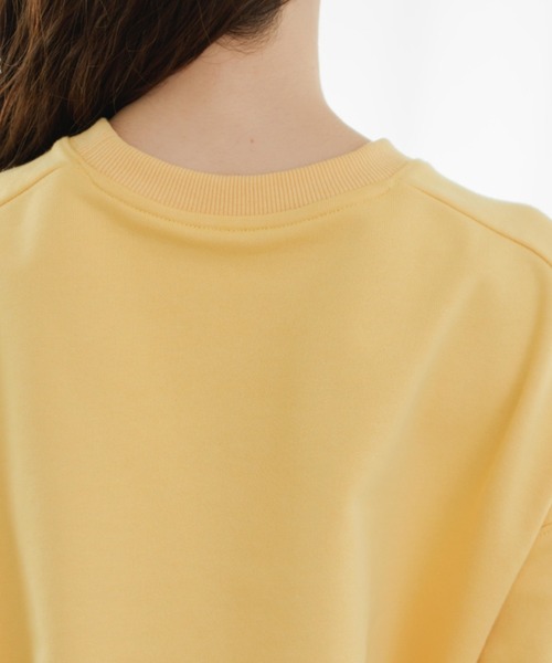 eLur（エラー）の「フラワーアニマルプリントスウェット（スウェット・レディース・イエロー/アイボリー・FREE）」の20枚目の写真