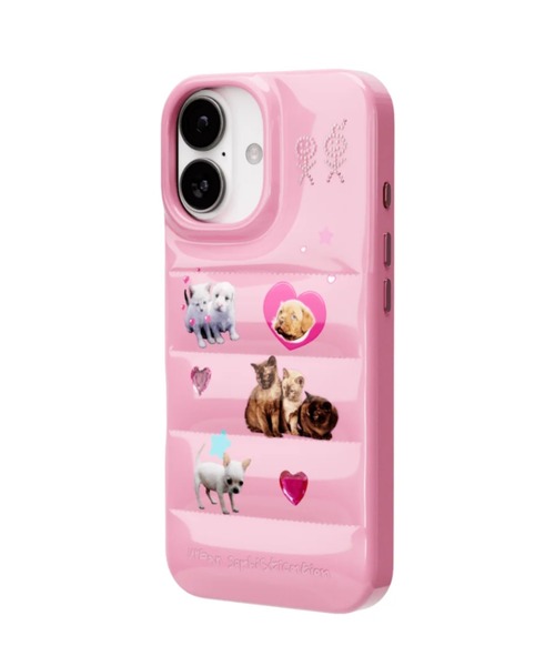 The Puffer Case® - Puppy Crush iPhone15 The Puffer Case® - Puppy Crush | Urban Sophistication