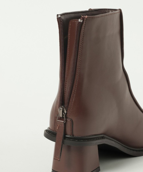 LAKOLE(ラコレ)の「スクエアトゥ切替ブーツ / 589066(ブーツ・レディース・ブラック/ブラウン・MEDIUM/LARGE)」の9枚目の写真