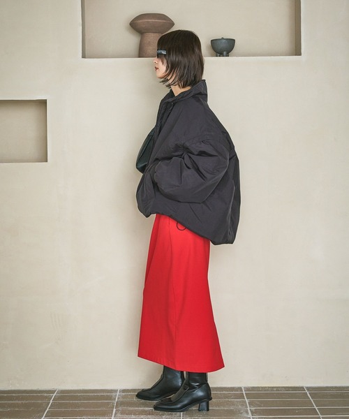 LAKOLE（ラコレ）の「スクエアトゥ切替ブーツ / 589066（ブーツ・レディース・ブラック/ブラウン・MEDIUM/LARGE）」の22枚目の写真