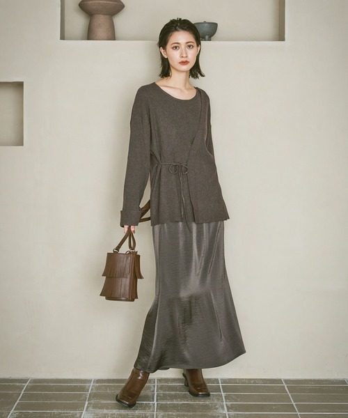 LAKOLE（ラコレ）の「スクエアトゥ切替ブーツ / 589066（ブーツ・レディース・ブラック/ブラウン・MEDIUM/LARGE）」の20枚目の写真