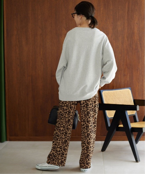 SLOBE IENA（スローブイエナ）の「《WEB限定/追加2》MARSEILLE ロゴスウェット（スウェット・レディース・チャコールグレー/アイボリー/グレー・FREE）」の16枚目の写真