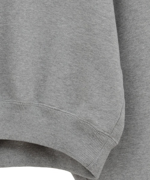 CLANE（クラネ）の「CLANE/クラネ/LOGO SHORT SWEAT TOPS（スウェット・レディース・ホワイト/ブラック/グレー・1/2）」の19枚目の写真