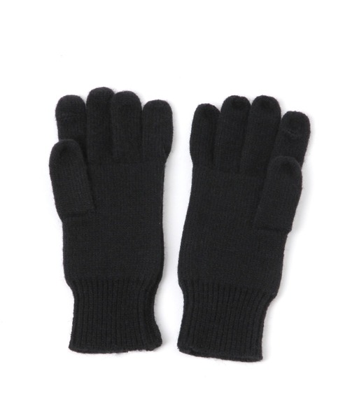 FOUND GOOD(ファウンドグッド)の「ユビアキニットテブクロ2(手袋・レディース・グレー系8/ブラウン系8/ピンク系2/ベージュ/ブラック/ブルー系6/レッド系5・FREE)」の9枚目の写真