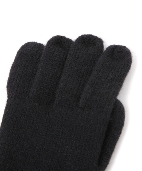 FOUND GOOD(ファウンドグッド)の「ユビアキニットテブクロ2(手袋・レディース・グレー系8/ブラウン系8/ピンク系2/ベージュ/ブラック/ブルー系6/レッド系5・FREE)」の10枚目の写真