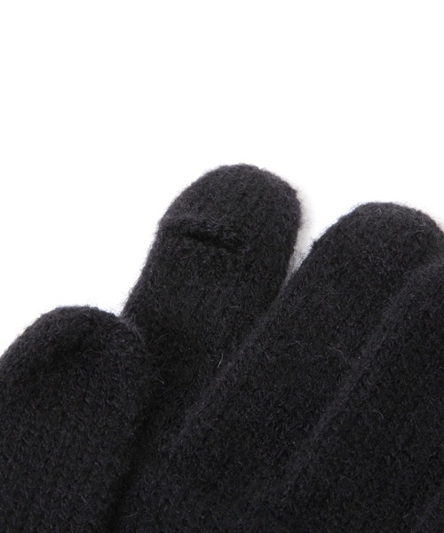 FOUND GOOD(ファウンドグッド)の「ユビアキニットテブクロ2(手袋・レディース・グレー系8/ブラウン系8/ピンク系2/ベージュ/ブラック/ブルー系6/レッド系5・FREE)」の12枚目の写真