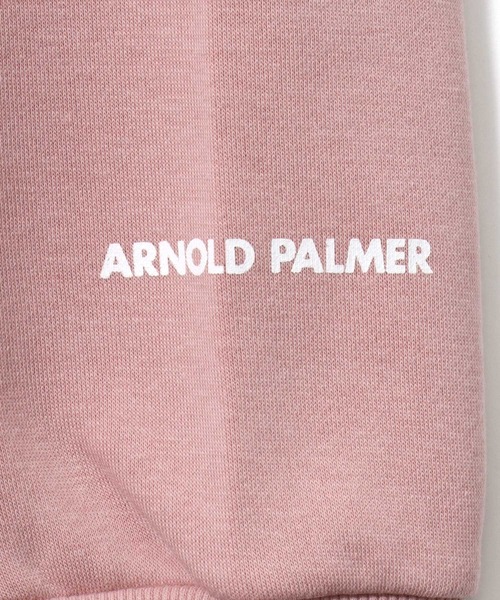 Arnie Arnold Palmer（アーニーアーノルドパーマー）の「Arnie Arnold Palmer（アーニーアーノルドパーマー） ビッグプリント 裏起毛スウェットトレーナー レディース（スウェット・レディース・ピンク/アッシュグレー/ブラック・M/L/LL）」の11枚目の写真