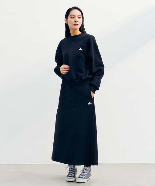 KELTY(ケルティ)の「KELTY MINI LOGO CREW NECK SWEAT(スウェット・メンズ・ベージュ/ホワイト/グレー/ブラック・M/L/XL)」の13枚目の写真