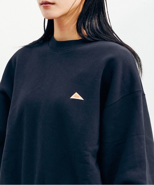 KELTY(ケルティ)の「KELTY MINI LOGO CREW NECK SWEAT(スウェット・メンズ・ベージュ/ホワイト/グレー/ブラック・M/L/XL)」の12枚目の写真