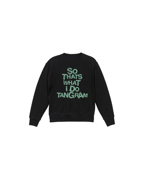 TANGRAM（タングラム）の「ZOZOTOWN限定 HEAVYWEIGHT GRAFFITI SWEAT（スウェット・メンズ・ネイビー/ブラック/アッシュグレー・M/L/XL）」の2枚目の写真