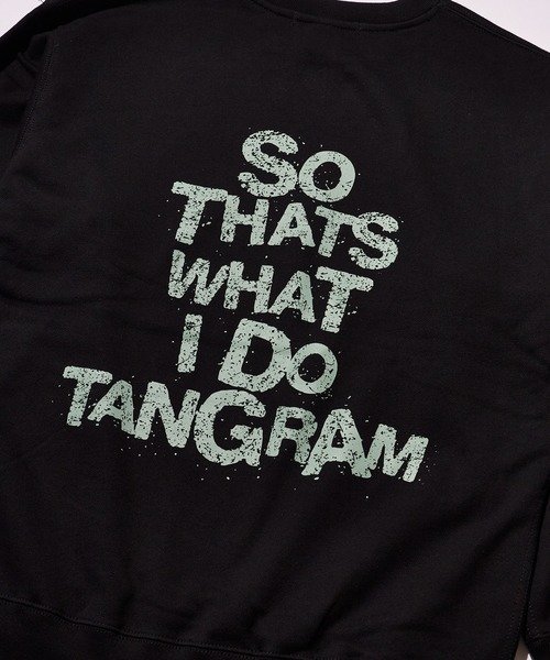 TANGRAM（タングラム）の「ZOZOTOWN限定 HEAVYWEIGHT GRAFFITI SWEAT（スウェット・メンズ・ネイビー/ブラック/アッシュグレー・M/L/XL）」の8枚目の写真
