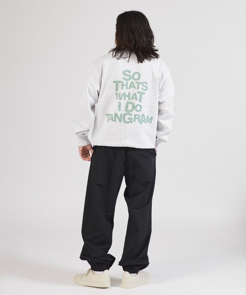 TANGRAM（タングラム）の「ZOZOTOWN限定 HEAVYWEIGHT GRAFFITI SWEAT（スウェット・メンズ・ネイビー/ブラック/アッシュグレー・M/L/XL）」の20枚目の写真
