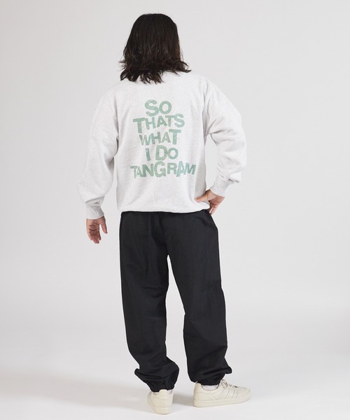 TANGRAM（タングラム）の「ZOZOTOWN限定 HEAVYWEIGHT GRAFFITI SWEAT（スウェット・メンズ・ネイビー/ブラック/アッシュグレー・M/L/XL）」の21枚目の写真