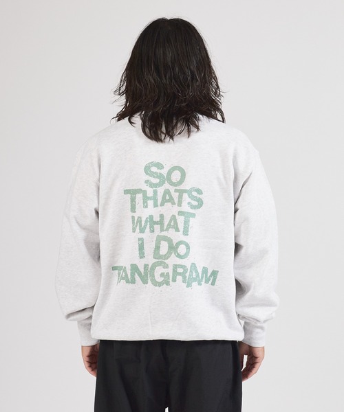 TANGRAM（タングラム）の「ZOZOTOWN限定 HEAVYWEIGHT GRAFFITI SWEAT（スウェット・メンズ・ネイビー/ブラック/アッシュグレー・M/L/XL）」の12枚目の写真
