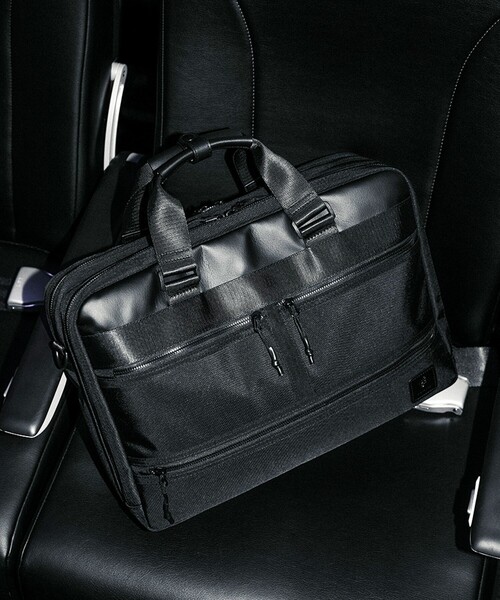 SONNE（ゾンネ）の「【SONNE/ゾンネ】SOSF001 BRIEF BAG（ビジネスバッグ・メンズ・ブラック・FREE）」の2枚目の写真