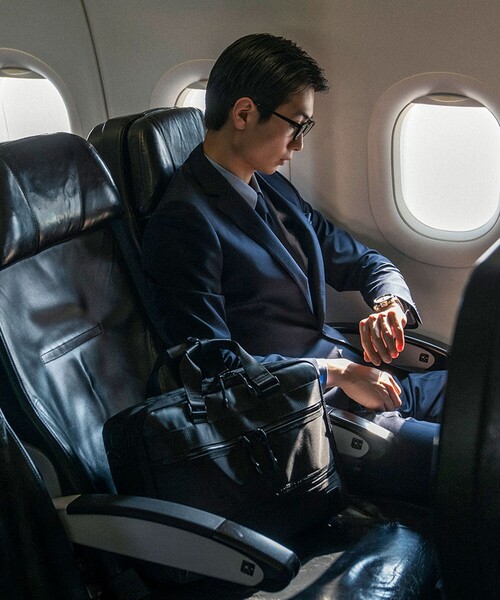 SONNE（ゾンネ）の「【SONNE/ゾンネ】SOSF001 BRIEF BAG（ビジネスバッグ・メンズ・ブラック・FREE）」の6枚目の写真