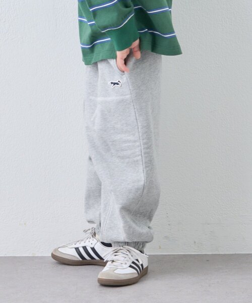 PENNEYS（ぺニーズ）の「【WEB限定】【KIDS】【FOX×TYPY】配色ステッチスウェットパンツ（スウェットパンツ・キッズ・グレー/ブラウン/ブラック・110/130/150）」の5枚目の写真