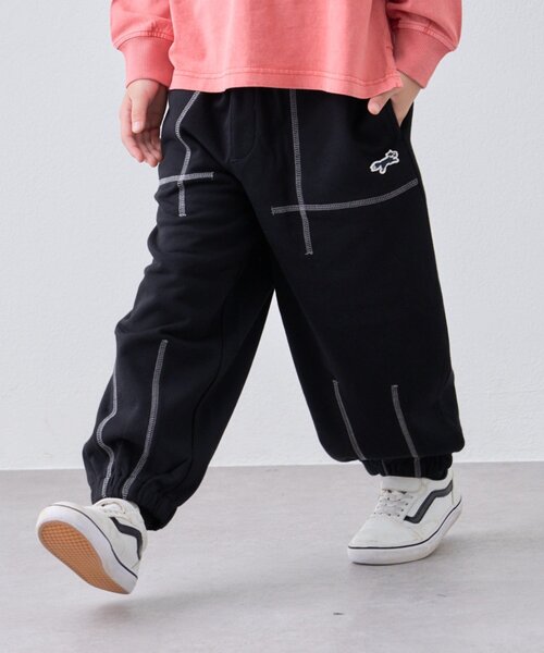 WEB限定】【KIDS】【FOX×TYPY】配色ステッチスウェットパンツ