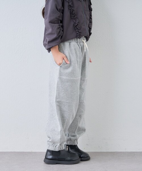 PENNEYS（ぺニーズ）の「【WEB限定】【KIDS】【FOX×TYPY】配色ステッチスウェットパンツ（スウェットパンツ・キッズ・グレー/ブラウン/ブラック・110/130/150）」の8枚目の写真