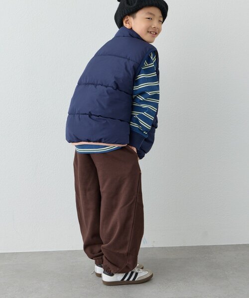 PENNEYS（ぺニーズ）の「【WEB限定】【KIDS】【FOX×TYPY】配色ステッチスウェットパンツ（スウェットパンツ・キッズ・グレー/ブラウン/ブラック・110/130/150）」の14枚目の写真