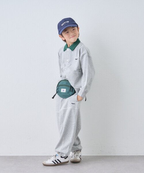 PENNEYS（ぺニーズ）の「【WEB限定】【KIDS】【FOX×TYPY】配色ステッチスウェットパンツ（スウェットパンツ・キッズ・グレー/ブラウン/ブラック・110/130/150）」の16枚目の写真