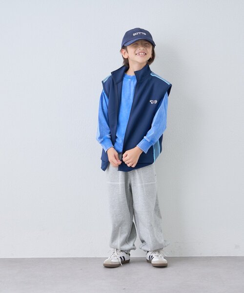 PENNEYS（ぺニーズ）の「【WEB限定】【KIDS】【FOX×TYPY】配色ステッチスウェットパンツ（スウェットパンツ・キッズ・グレー/ブラウン/ブラック・110/130/150）」の17枚目の写真