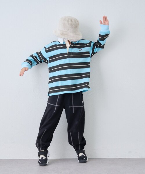 PENNEYS（ぺニーズ）の「【WEB限定】【KIDS】【FOX×TYPY】配色ステッチスウェットパンツ（スウェットパンツ・キッズ・グレー/ブラウン/ブラック・110/130/150）」の19枚目の写真