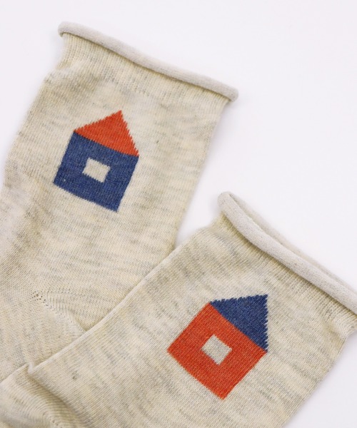 stample（スタンプル）の「バードハウス　メランジクルーソックス【3足セット】（ソックス/靴下・キッズ・A・S/M/L/LL）」の4枚目の写真
