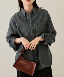 NAVY | nAvy ルーズデニムシャツ(シャツ/ブラウス)