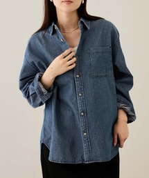 NAVY（ネイビー）の「nAvy ルーズデニムシャツ（シャツ/ブラウス）」
