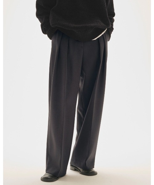 TODAYFUL（トゥデイフル）の「TODAYFUL Bonding Wide Trousers 12420710（その他パンツ・レディース・ブラウン/ブラック/チャコールグレー・36/38）」の3枚目の写真