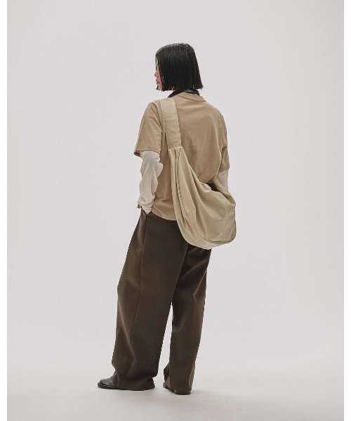 TODAYFUL（トゥデイフル）の「TODAYFUL Bonding Wide Trousers 12420710（その他パンツ・レディース・ブラウン/ブラック/チャコールグレー・36/38）」の7枚目の写真