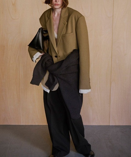 TODAYFUL（トゥデイフル）の「TODAYFUL Bonding Wide Trousers 12420710（その他パンツ・レディース・ブラウン/ブラック/チャコールグレー・36/38）」の17枚目の写真