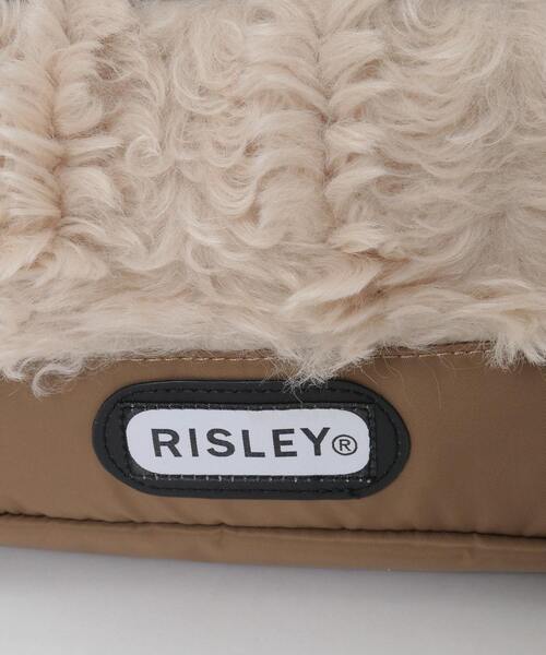 SOFFITTO（ソフィット）の「【RISLEY×OUTDOOR(リズレイ×アウトドア)】［R2503-TFB39］（ショルダーバッグ・レディース・ベージュ/チャコールグレー・FREE）」の7枚目の写真