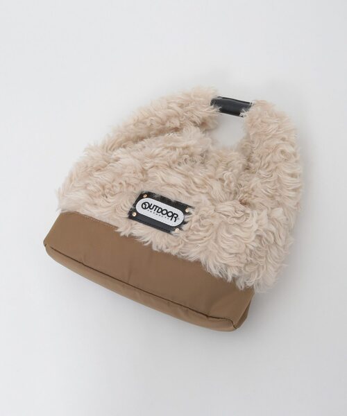 SOFFITTO（ソフィット）の「【RISLEY×OUTDOOR(リズレイ×アウトドア)】［R2503-TFB39］（ショルダーバッグ・レディース・ベージュ/チャコールグレー・FREE）」の8枚目の写真