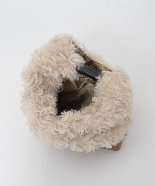 SOFFITTO（ソフィット）の「【RISLEY×OUTDOOR(リズレイ×アウトドア)】［R2503-TFB39］（ショルダーバッグ・レディース・ベージュ/チャコールグレー・FREE）」の9枚目の写真