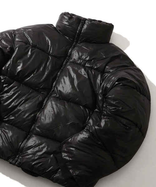 mihns closet（ミンズクローゼット）の「【mihns closet/ミンズクローゼット】 スタンドカラー パデッド ボリューム ストレッチ ダウンブルゾン（ダウンジャケット/コート・メンズ・ブラック/ブラック系その他2/セージグリーン/ブラック系その他/クリアブラック/ネイビー/ベージュ/オフホワイト・S/L/LL/M）」の17枚目の写真