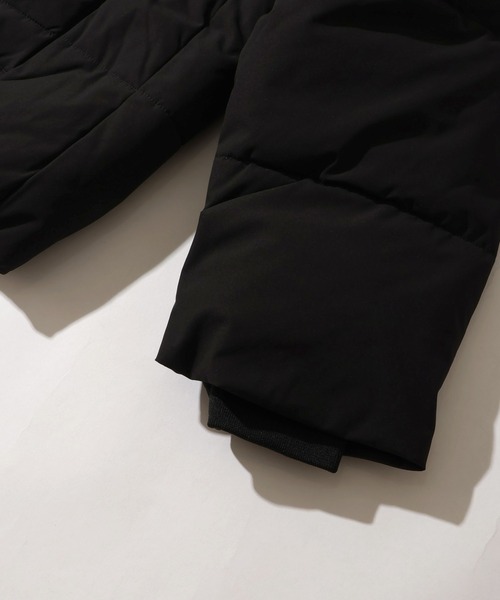 mihns closet（ミンズクローゼット）の「【mihns closet/ミンズクローゼット】 スタンドカラー パデッド ボリューム ストレッチ ダウンブルゾン（ダウンジャケット/コート・メンズ・ブラック/ブラック系その他2/セージグリーン/ブラック系その他/クリアブラック/ネイビー/ベージュ/オフホワイト・S/L/LL/M）」の13枚目の写真