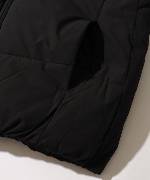 mihns closet（ミンズクローゼット）の「【mihns closet/ミンズクローゼット】 スタンドカラー パデッド ボリューム ストレッチ ダウンブルゾン（ダウンジャケット/コート・メンズ・ブラック/ブラック系その他2/セージグリーン/ブラック系その他/クリアブラック/ネイビー/ベージュ/オフホワイト・S/L/LL/M）」の14枚目の写真