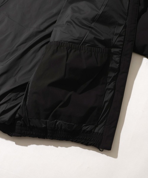 mihns closet（ミンズクローゼット）の「【mihns closet/ミンズクローゼット】 スタンドカラー パデッド ボリューム ストレッチ ダウンブルゾン（ダウンジャケット/コート・メンズ・ブラック/ブラック系その他2/セージグリーン/ブラック系その他/クリアブラック/ネイビー/ベージュ/オフホワイト・S/L/LL/M）」の9枚目の写真