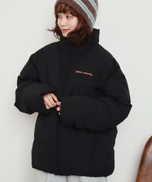 mihns closet（ミンズクローゼット）の「【mihns closet/ミンズクローゼット】 スタンドカラー パデッド ボリューム ストレッチ ダウンブルゾン（ダウンジャケット/コート）」