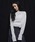 VION�i���B�I���j�́uCrewneck Sheer Long Sleeve TEE / �N���[�l�b�N�V�A�[�����O�X���[�u�e�B�[�iT�V���c/�J�b�g�\�[�j�v�b�z���C�g