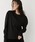 VION�i���B�I���j�́uCrewneck Sheer Long Sleeve TEE / �N���[�l�b�N�V�A�[�����O�X���[�u�e�B�[�iT�V���c/�J�b�g�\�[�j�v�b�u���b�N