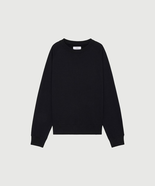 marka(マーカ)の「【MARKA/マーカ】RAGLAN CREW NECK(スウェット・メンズ・ライトグレー/ブラック・1/2)」の2枚目の写真