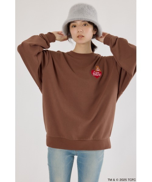 RODEO CROWNS WIDE BOWL（ロデオクラウンズワイドボウル）の「(Care Bears) スウェットトップス（スウェット・レディース・オフホワイト/グレー×ホワイト/ブラック/ブラウン・FREE）」の16枚目の写真